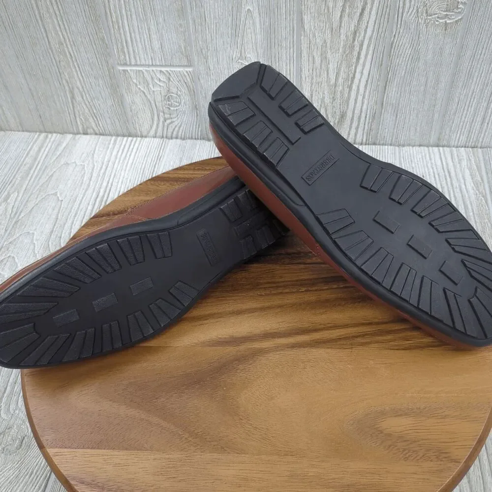 Deer Stags Brown Slip-On Boat Shoes